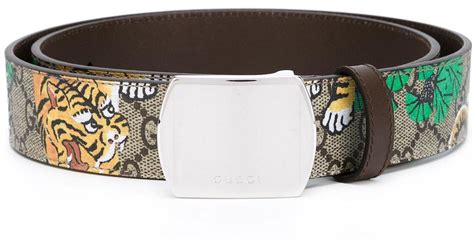 gucci belt supreme tiger|gucci tiger belt men's.